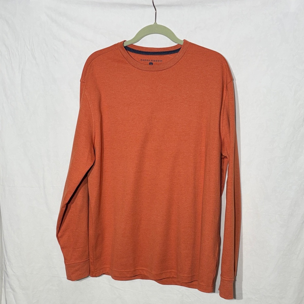 Saddlebred Burnt Orange Long Sleeve Tee